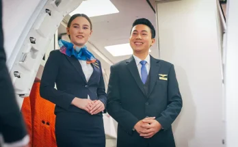 Flight attendant shares true reason cabin crew say hello to you when you board a plane